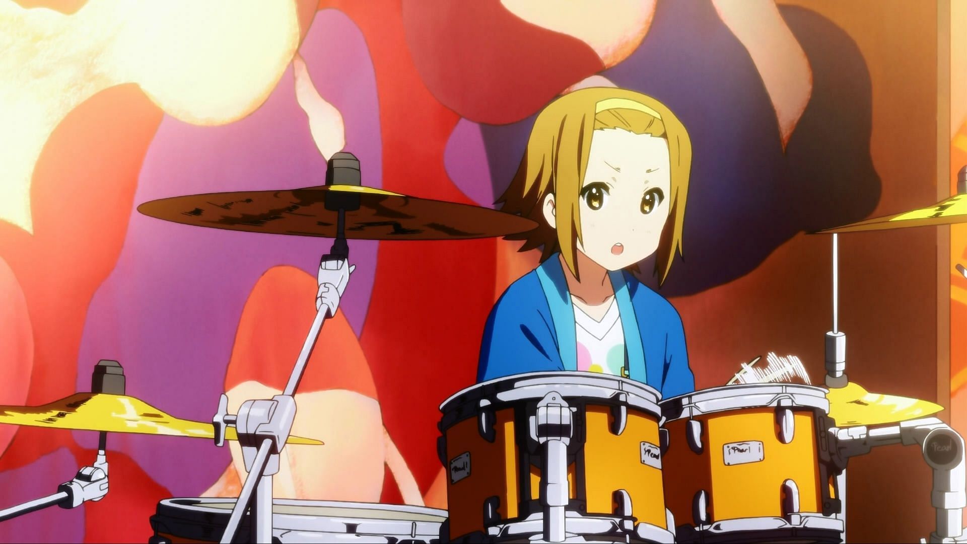 Ritsu would be one of the perfect anime characters as an influencer (Image via Kyoto Animation)